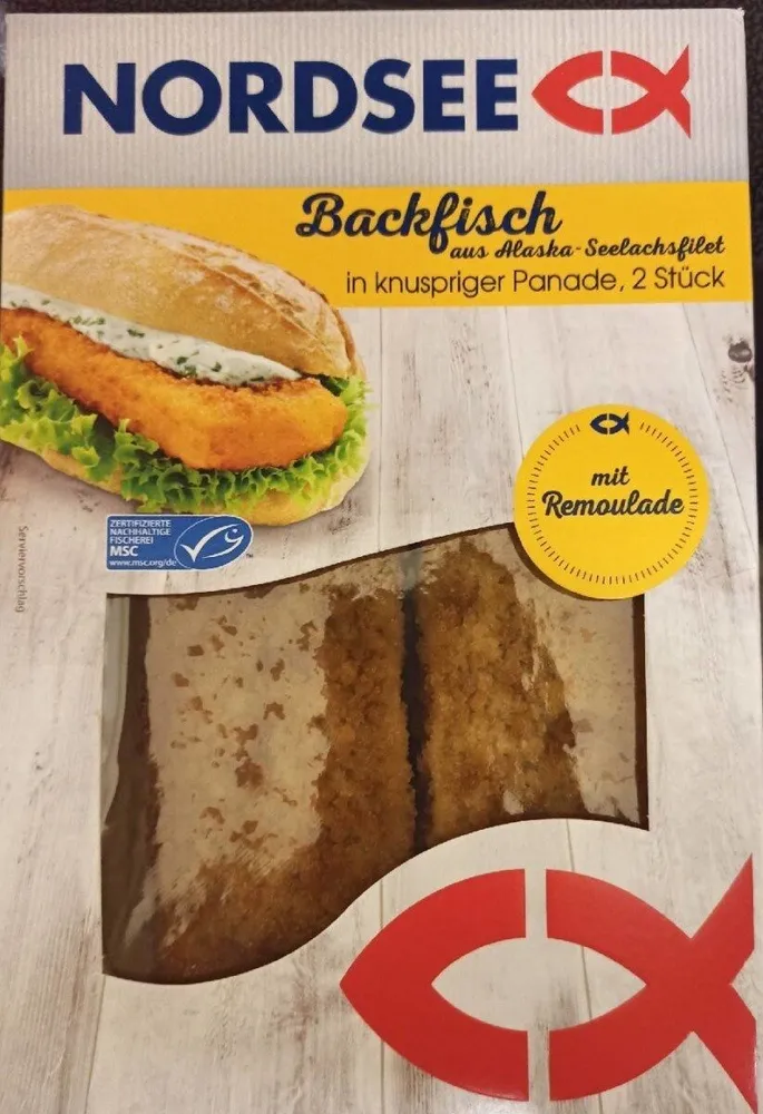 Backfisch in knuspriger Panade