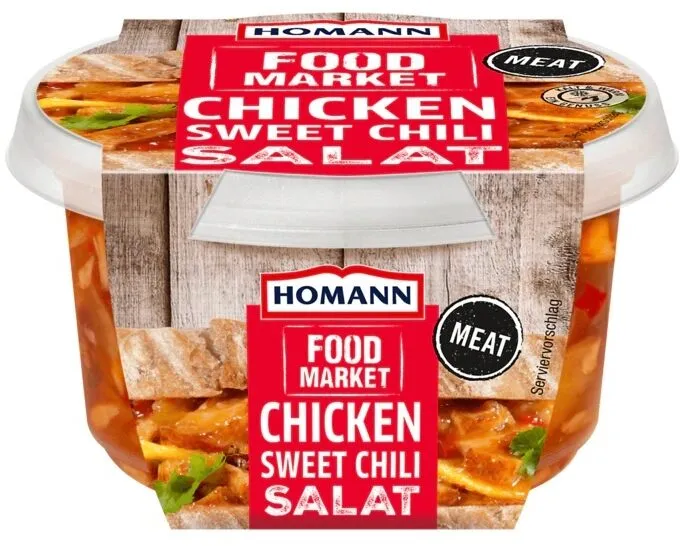 Chicken Sweet Chili Salat