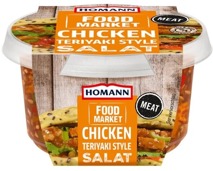 Chicken Teriyaki Style Salat