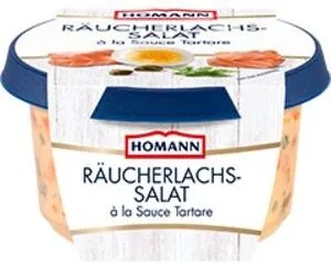 Räucherlachssalat à la Sauce Tartare