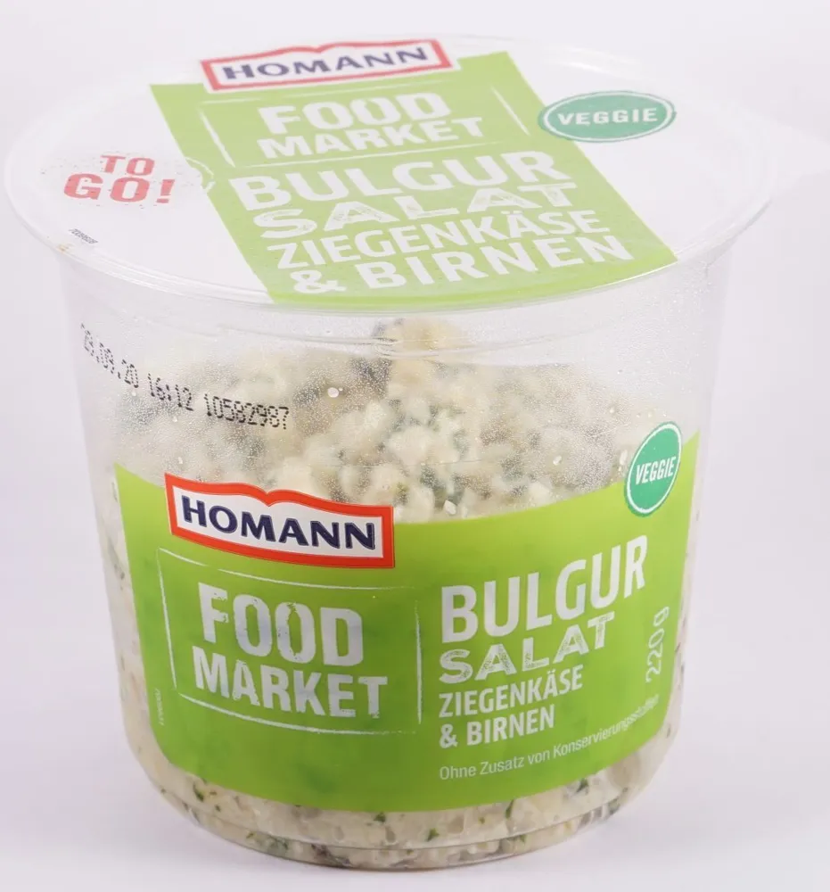 Bulgur Salat Ziegenkäse & Birnen