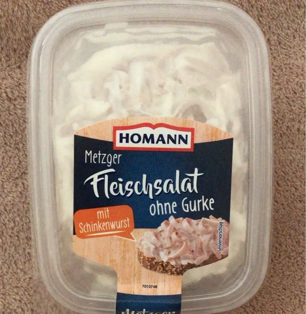 Fleischsalat ohne Gurke