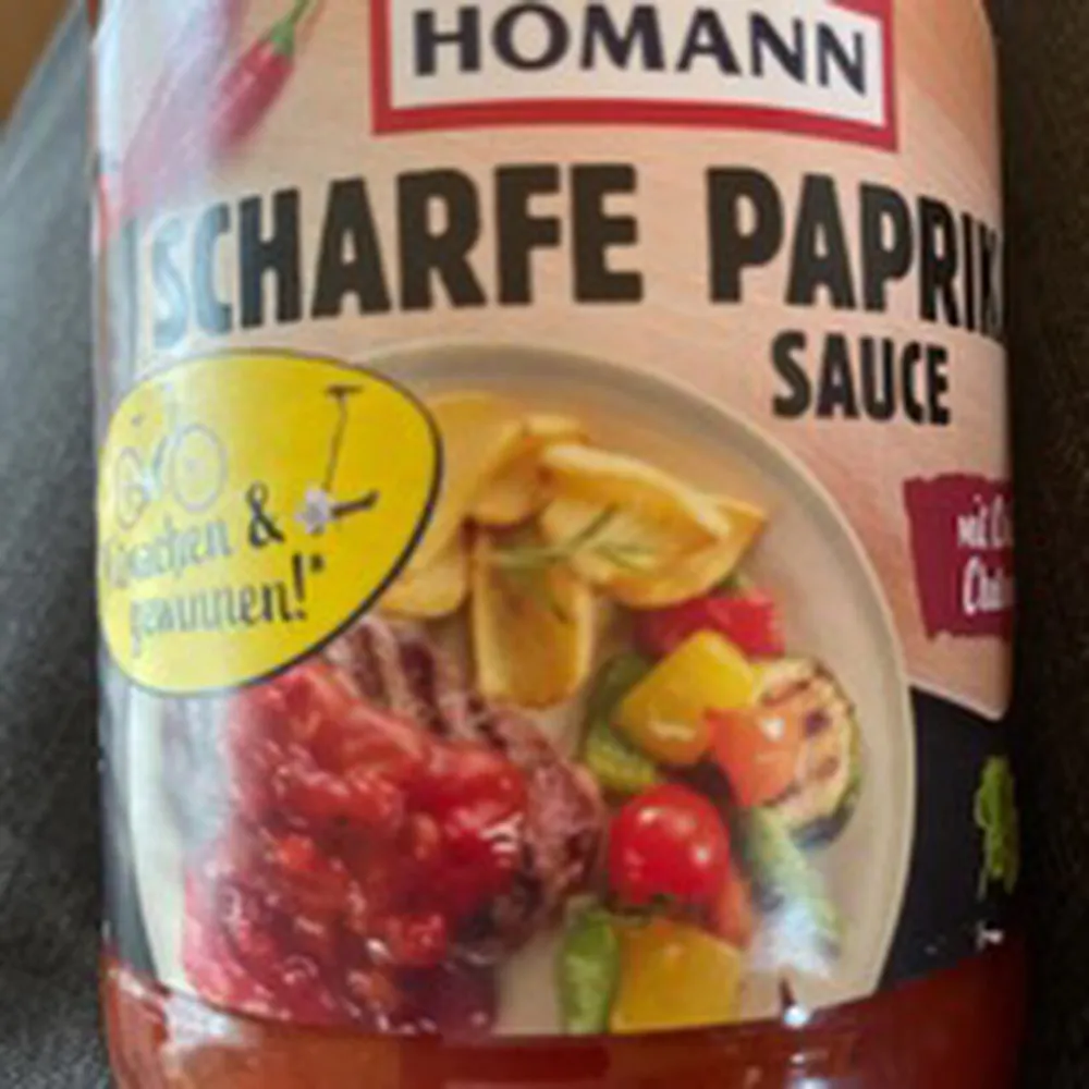 Scharfe Paprikasoße mit Chili-Chutney