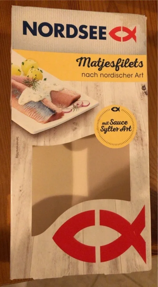 Matjesfilets nach nordischer Art