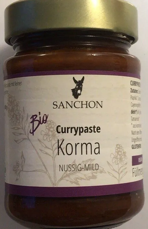 Bio Curry Paste Korma