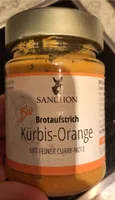Brotaufstrich kürbis-orange
