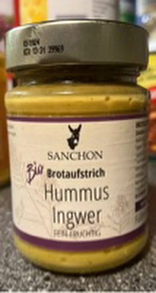 Hummus Ingwer