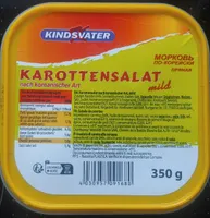 Karottensalat nach koreanischer Art, mild