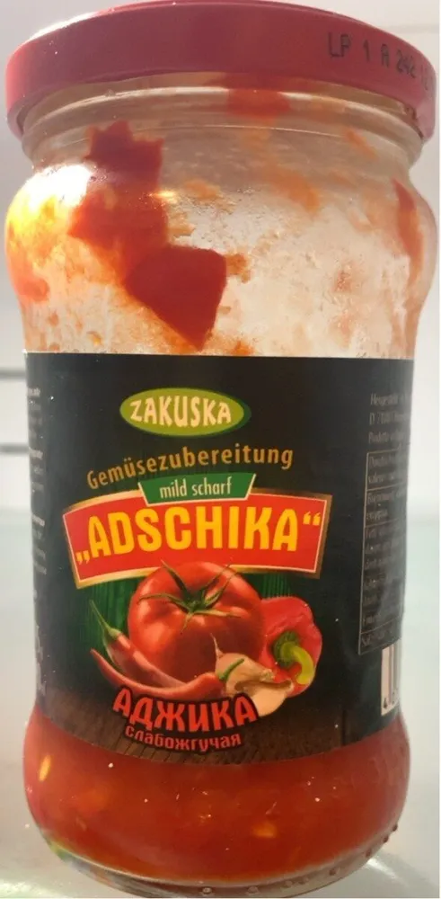 Sause, Adzhika "slabojguchaya", (box10) 290ml
