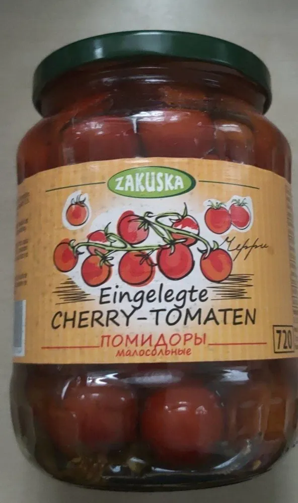 Zakuska Pickled Cherry Tomatoes