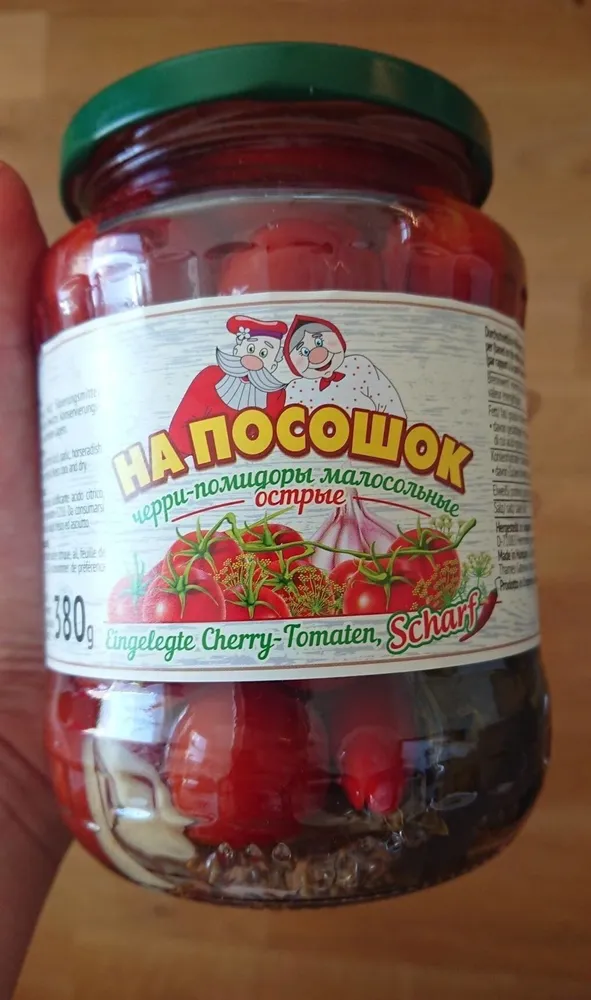 Eingelegte Cherry-Tomaten
