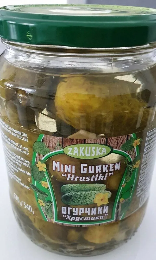 mini Gurken eingelegt