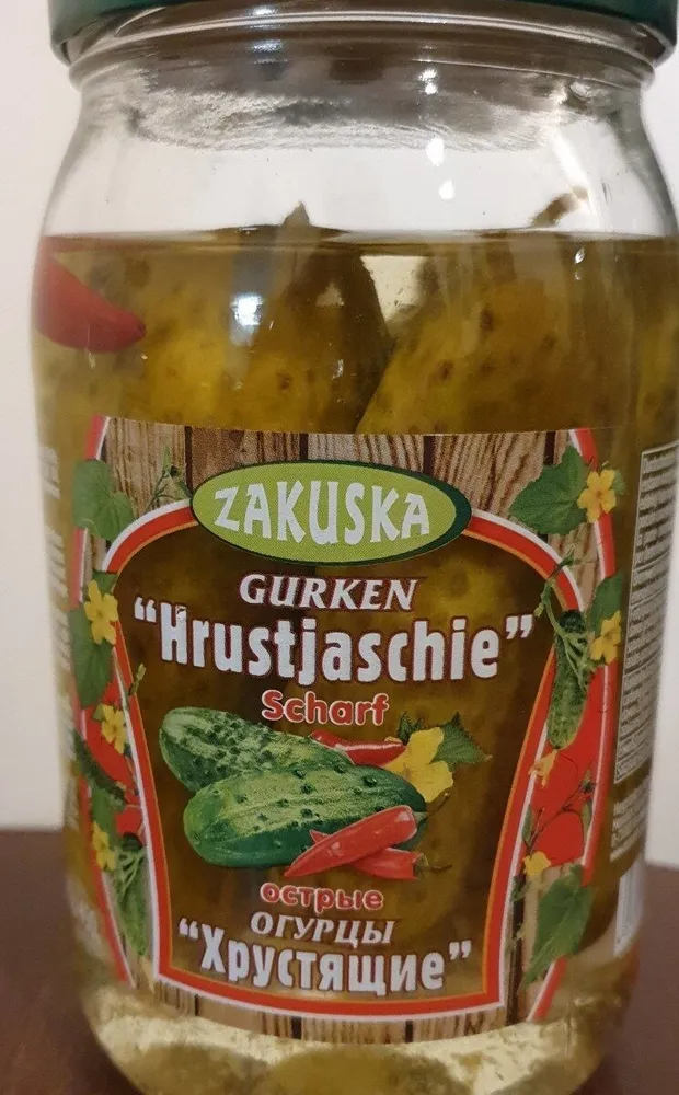 Gurken Hrustjaschie Scharf