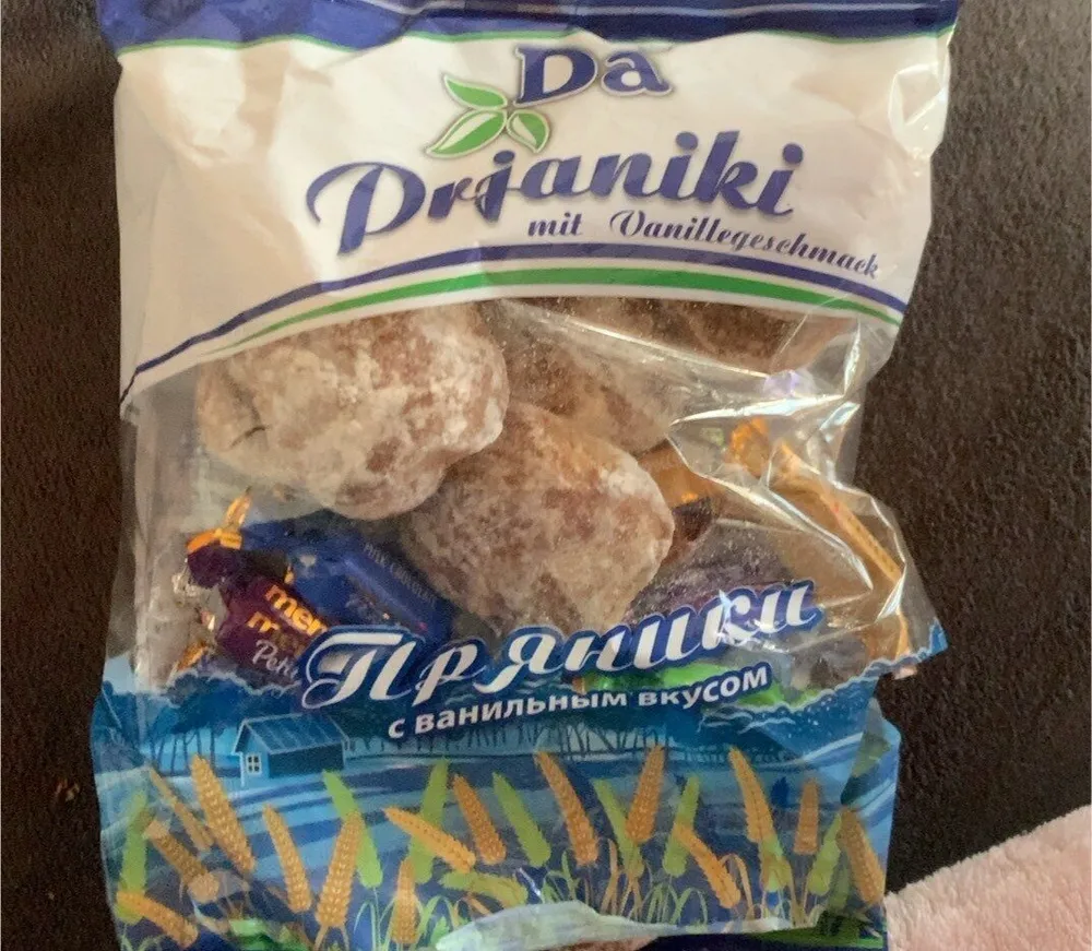 Da Prjaniki mit Vanillegeschmack
