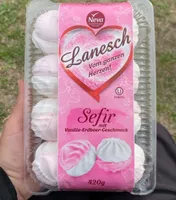 Sefir mit Vanille-Erdbeer-Geschmack