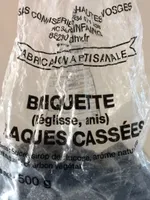 Briquette reglisse anis