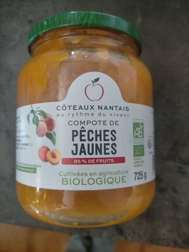 Compote de Peches Jaune