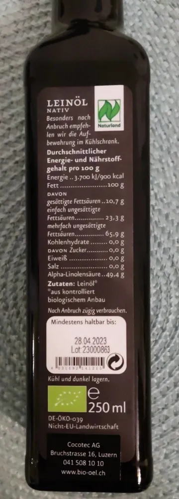 Leinöl