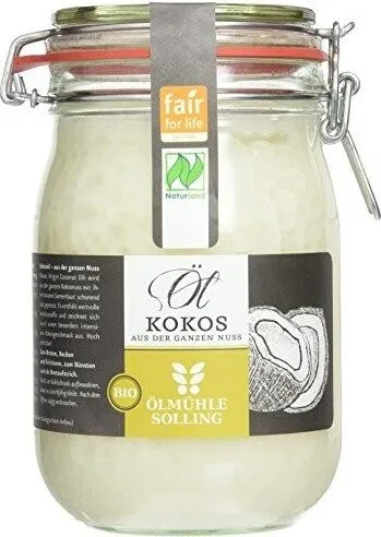 Kokosöl Aus Der Ganzen Nuss, Nativ, Kokos