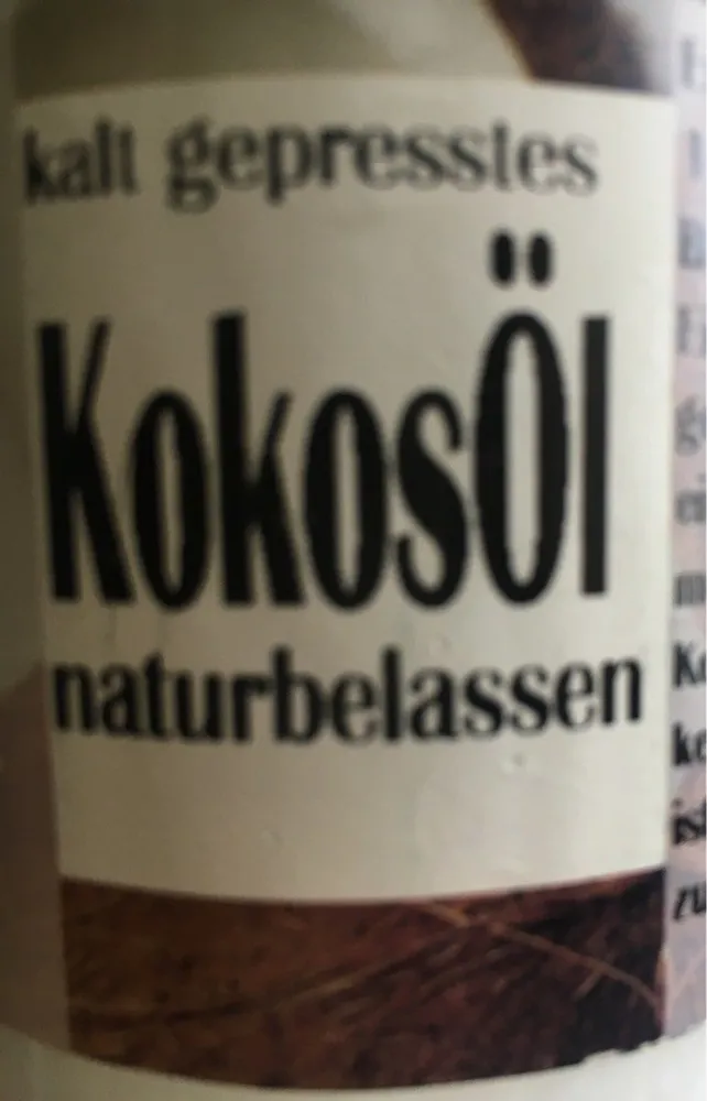 Kokosöl