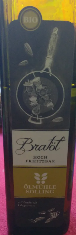 Bratöl hoch erhitzbar
