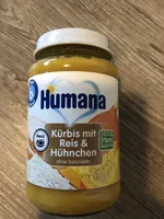 Kürbis mit Reis & Hühnchen