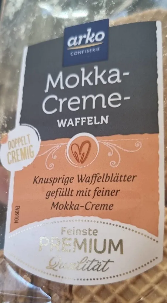 Mokka-Creme-Waffeln