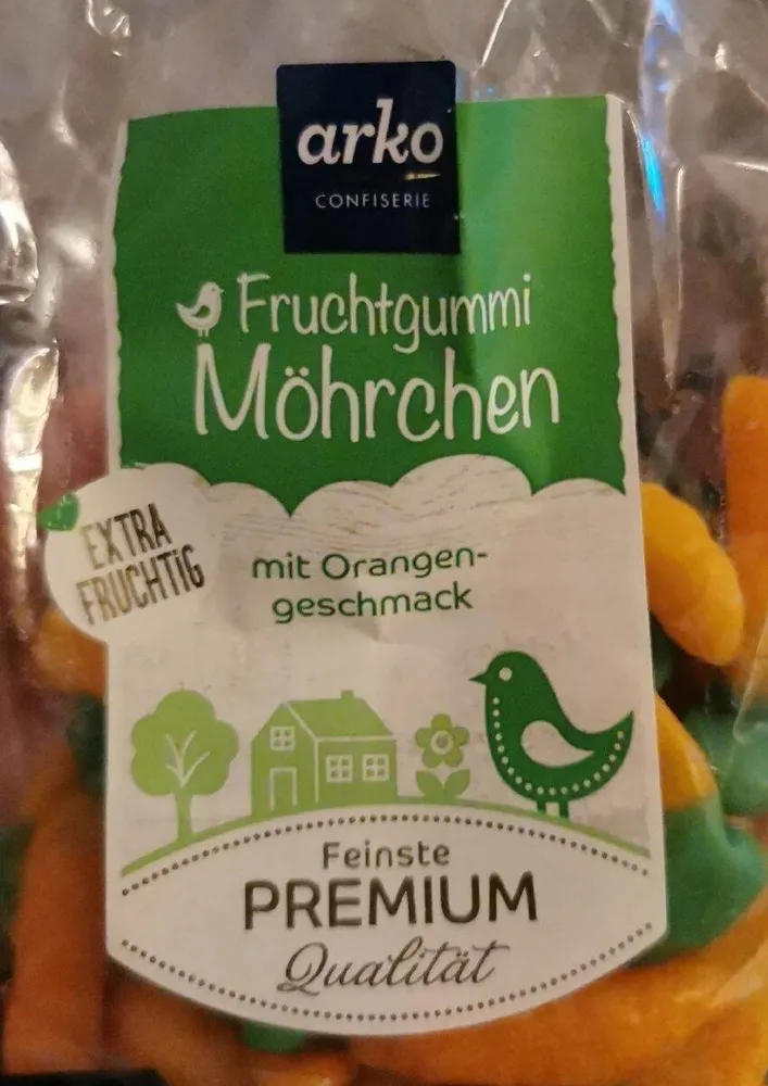 Fruchtgummi Möhrchen