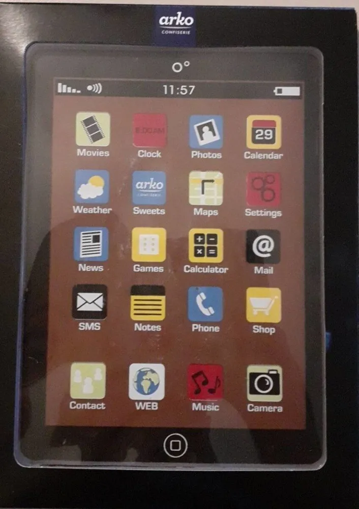 Schokoladen-Mini-Tablet