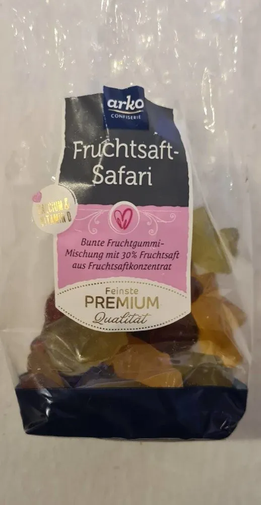 Fruchtsaft Safari Gummibärchen