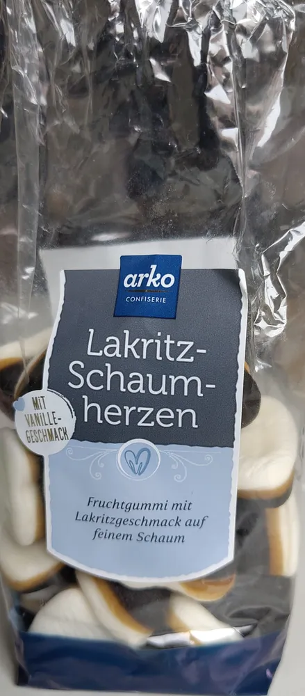 Lakritz-Schaumherzen