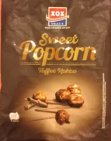 Sweet popcorn Toffee Kakao