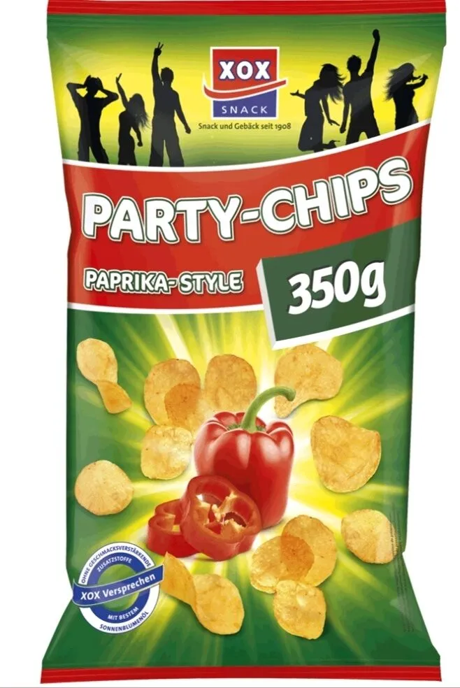 Party-Chips Paprika-Style