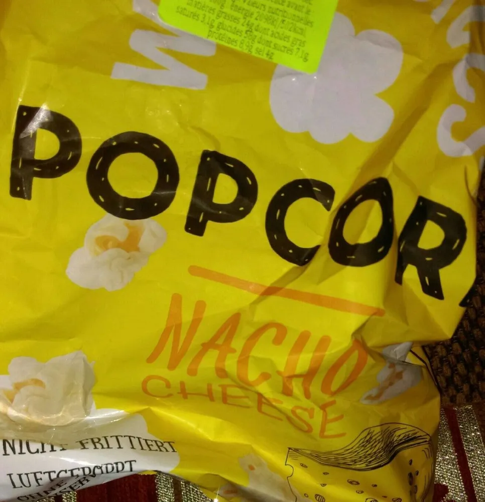 White Bites Popcorn Nacho Cheese