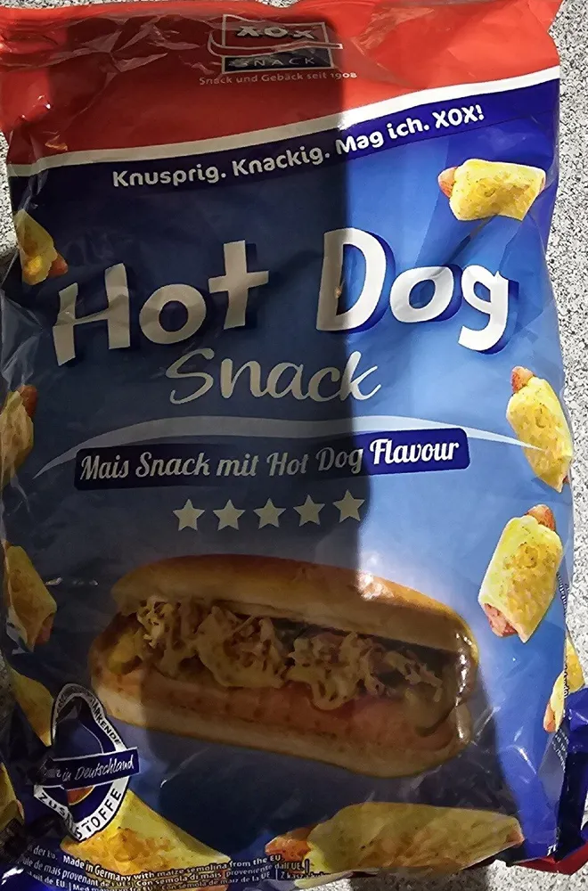 XOX SNACK Snack und Gebäck seit 1908 Knusprig. Kna