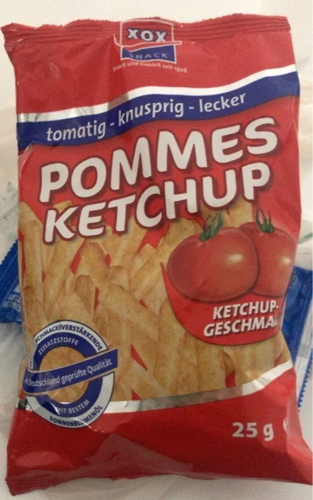 pommes ketchup