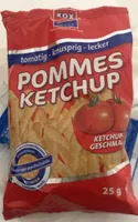 pommes ketchup