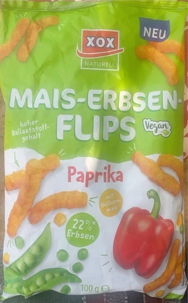 Mais-Erbsen-Flips