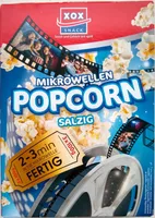 Mikrowellen Popcorn Salzig