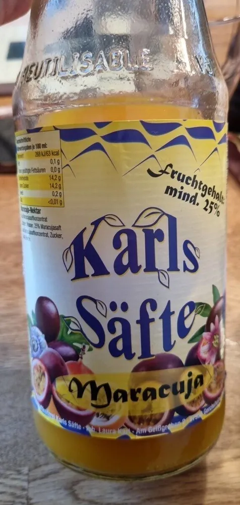 Karls Säfte Maracuja