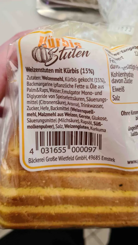 Kürbis Stuten