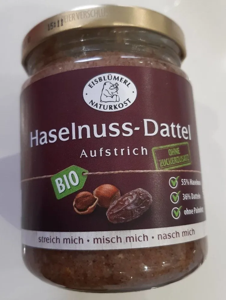 Haselnuss Dattel Aufstrich