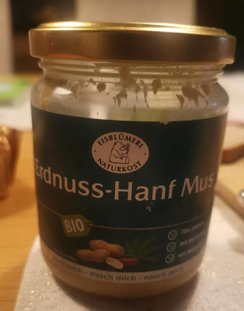 Erdnuss-Hanf Mus
