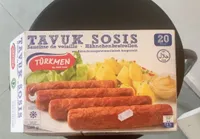 Saucisse de volaille surgelée
