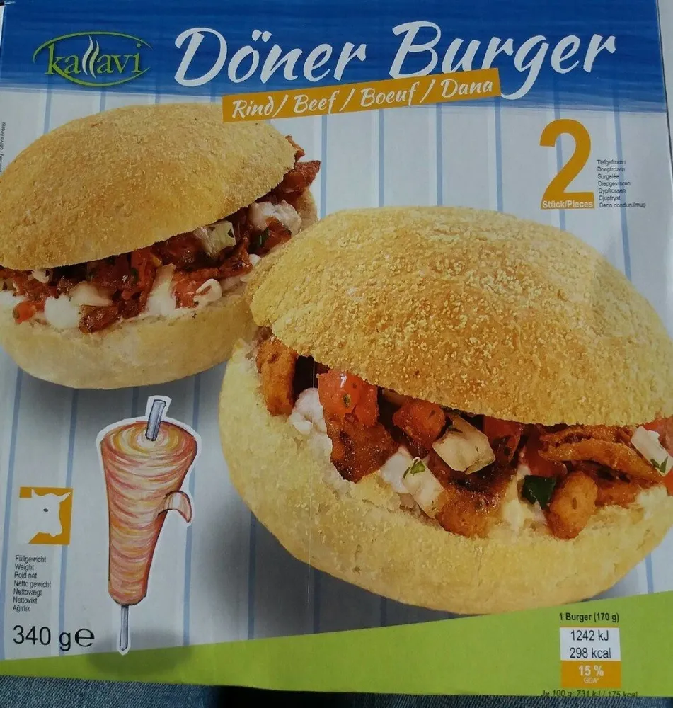 Döner Burger boeuf