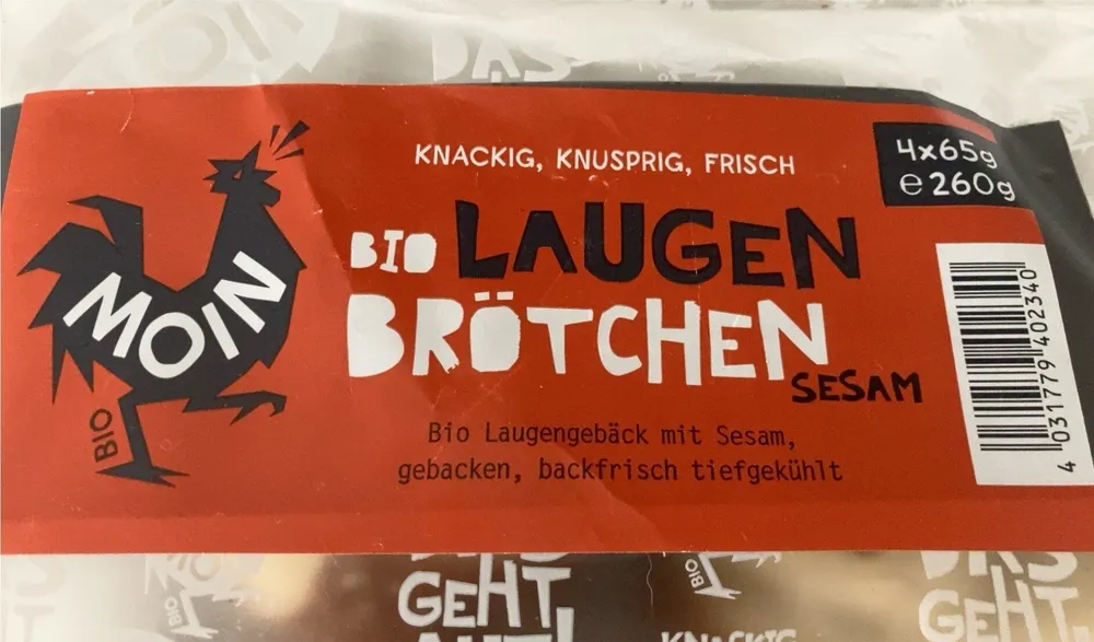 Bio Laugen Brötchen Sesam