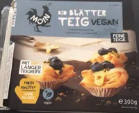 Bio Blätter Teig Vegan