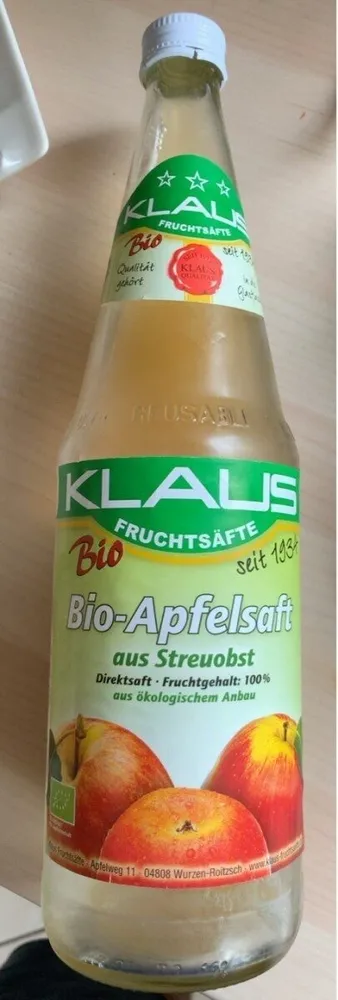 Bio-Apfelsaft