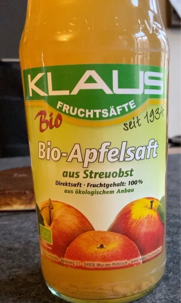 Bio-Apfelsaft