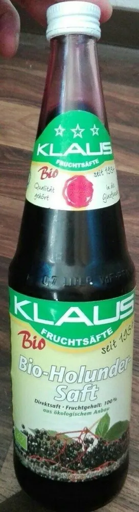 Bio-Holundersaft